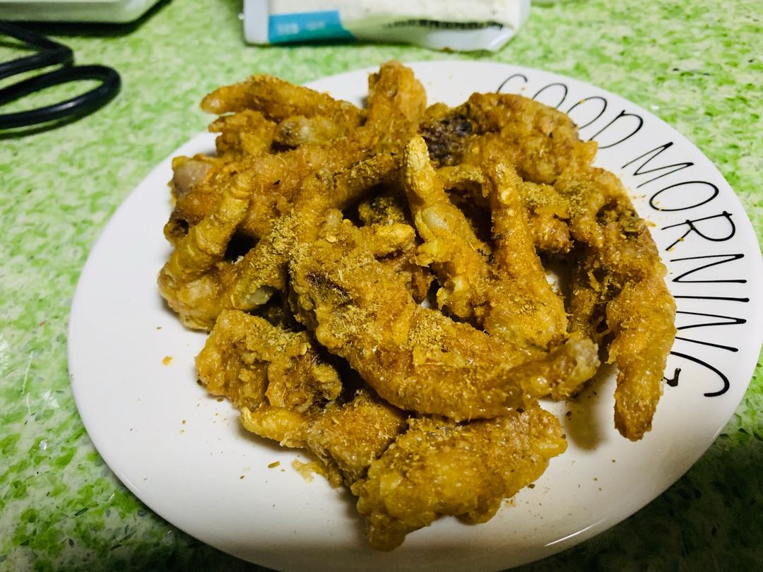 cathyddd做的黄金脆皮炸鸡爪