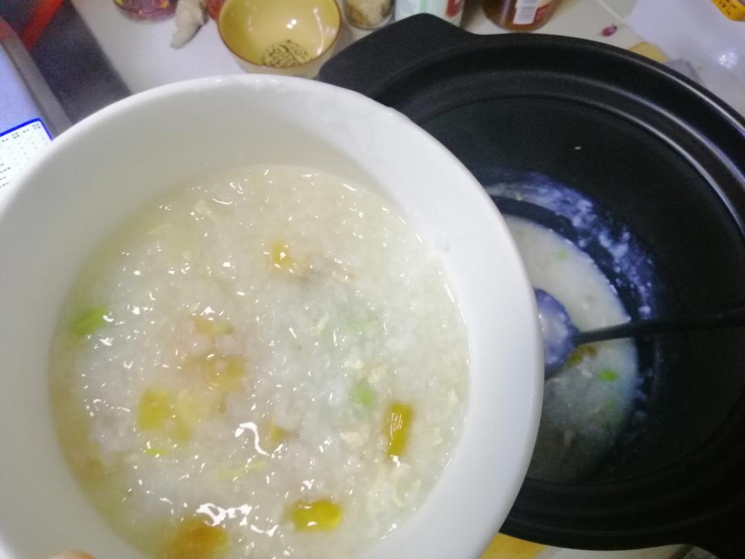 老火皮蛋瘦肉粥，老味道，家常做法