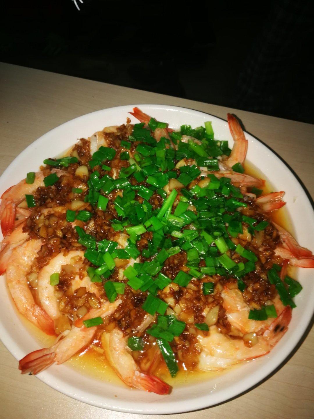 蒜蓉粉丝蒸虾