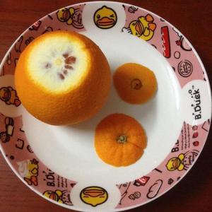 巧切香橙的做法 步骤1