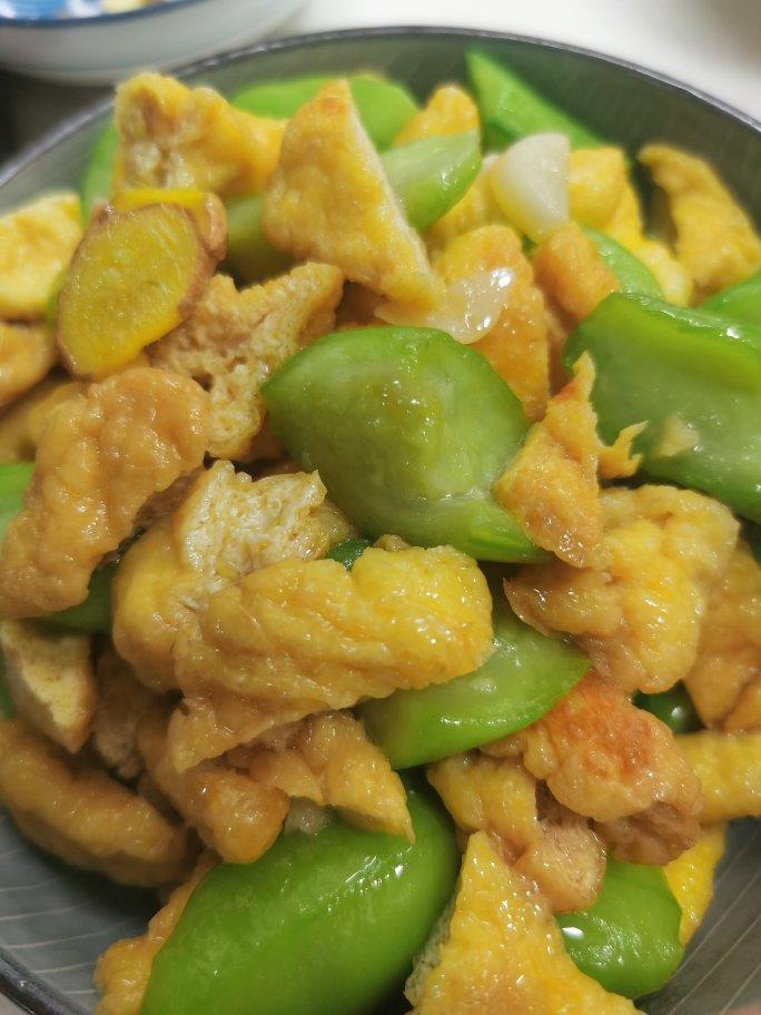 丝瓜烧豆腐
