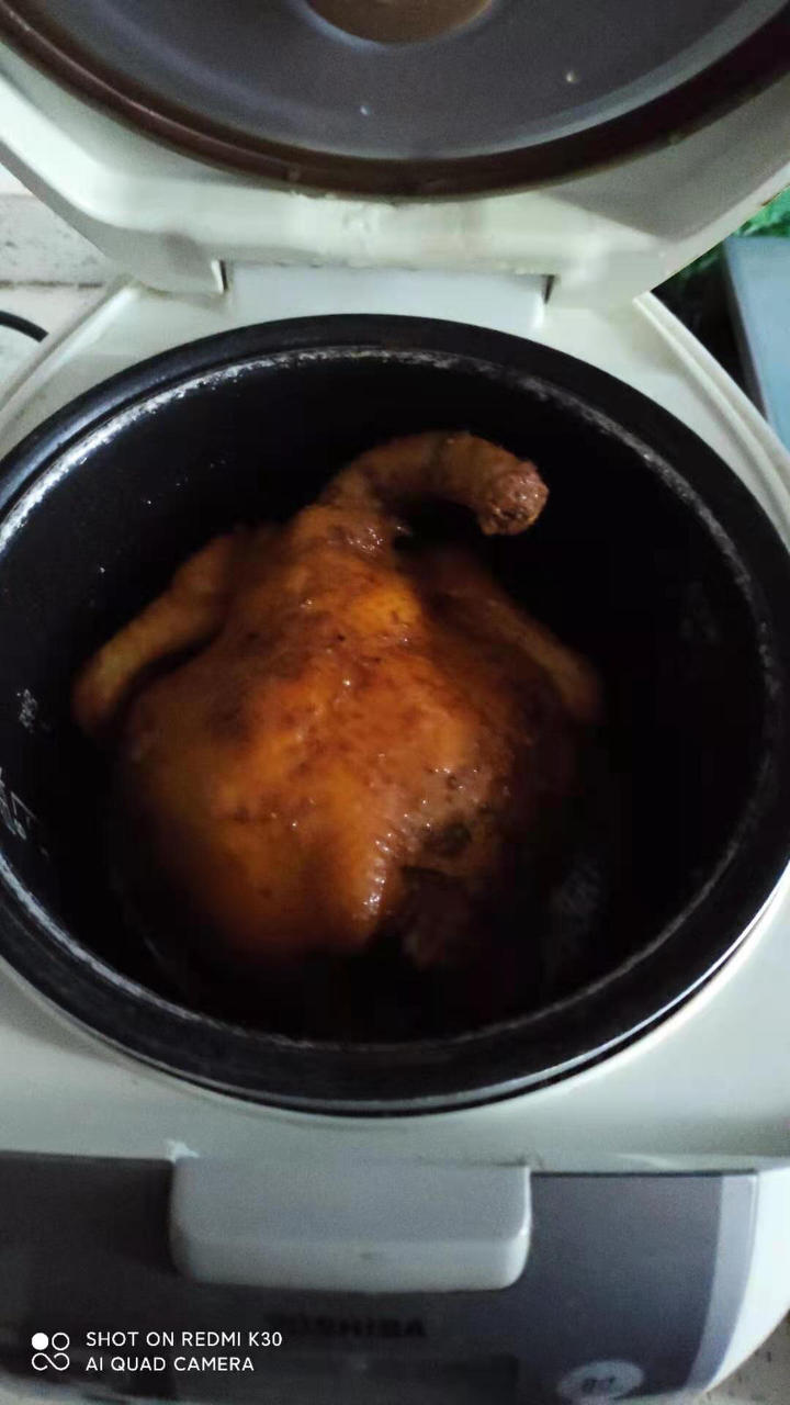 盐焗鸡（省事又美味，没买到盐焗粉版😂）