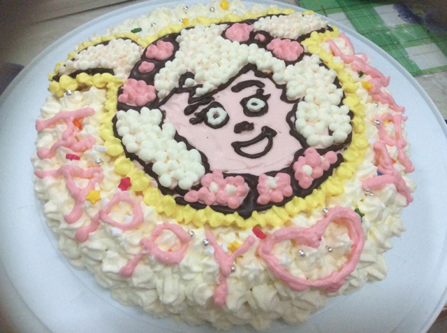 美羊羊生日蛋糕