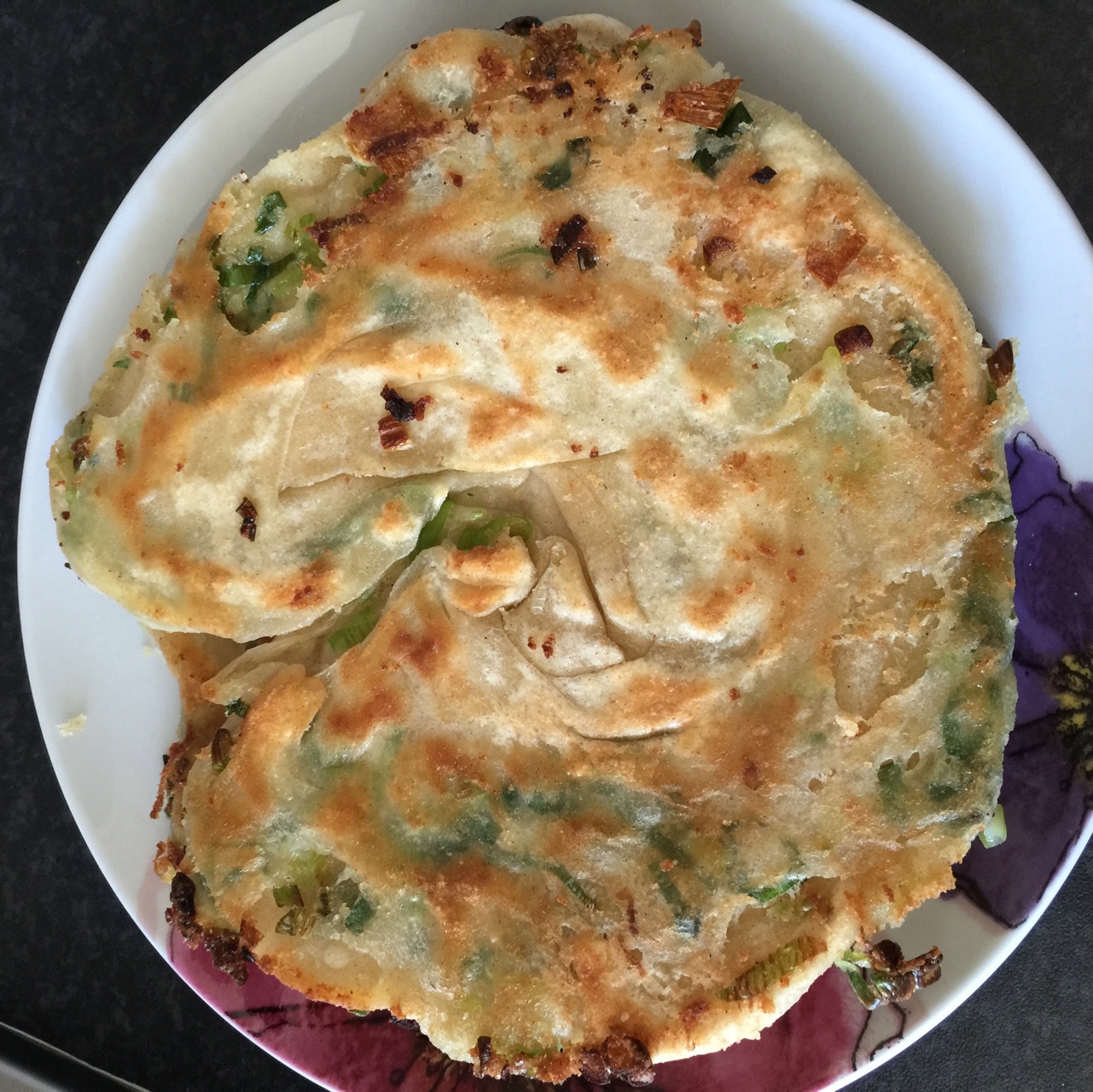 葱花油饼 Spring Onion Pancake