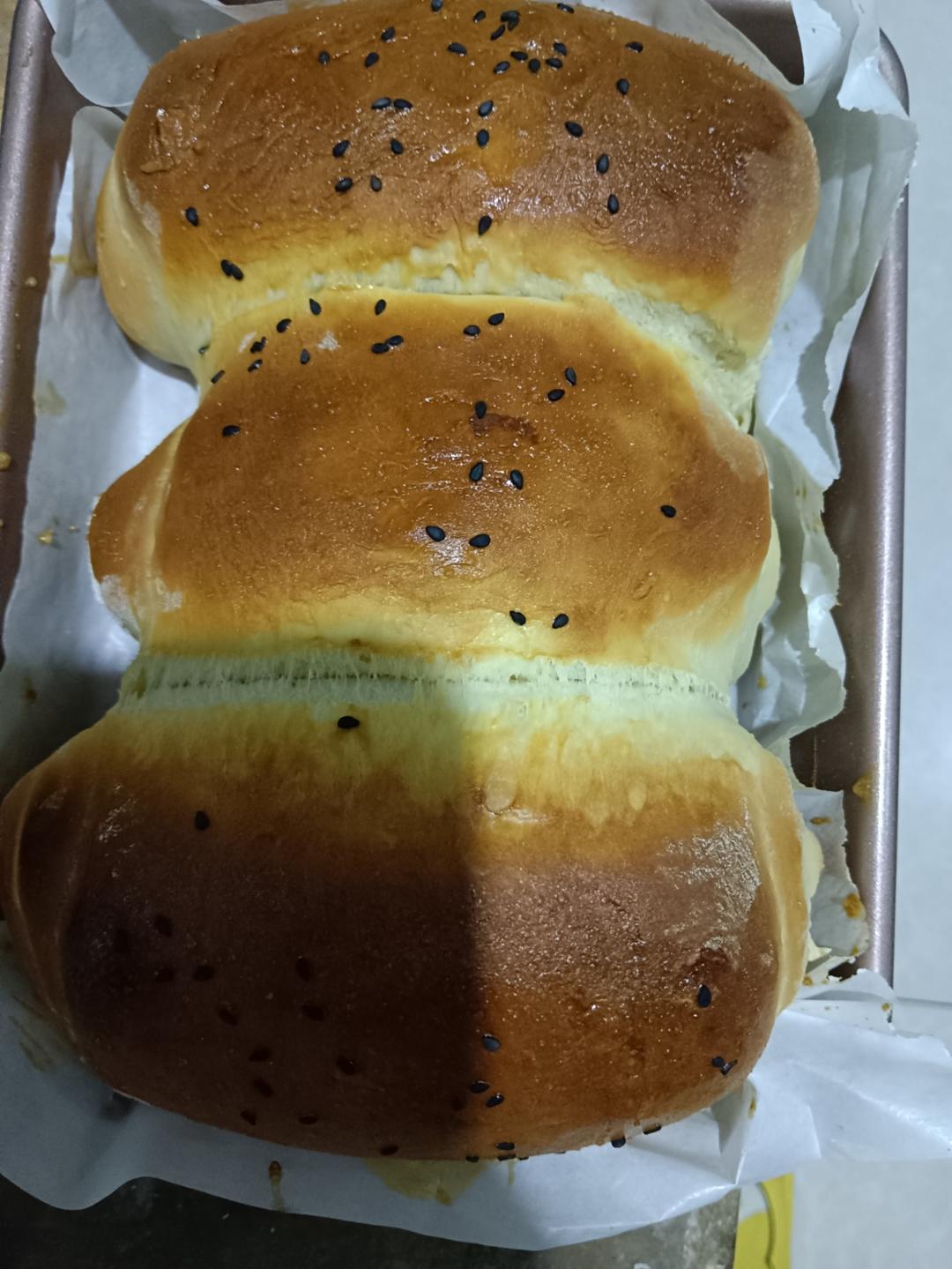 豆沙面包（中种法）