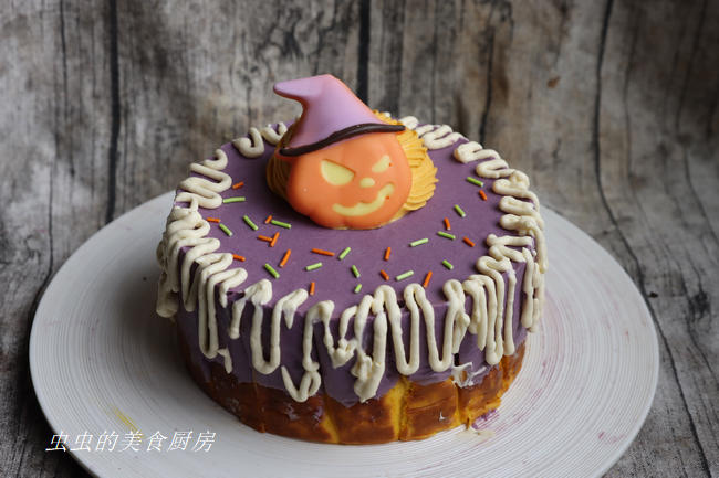 紫薯南瓜巴斯克的做法