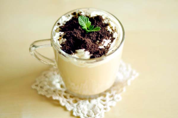 sodaoctopus做的盆栽奶茶