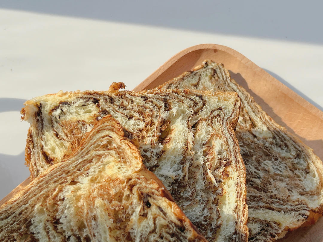 炭烧咖啡大理石吐司