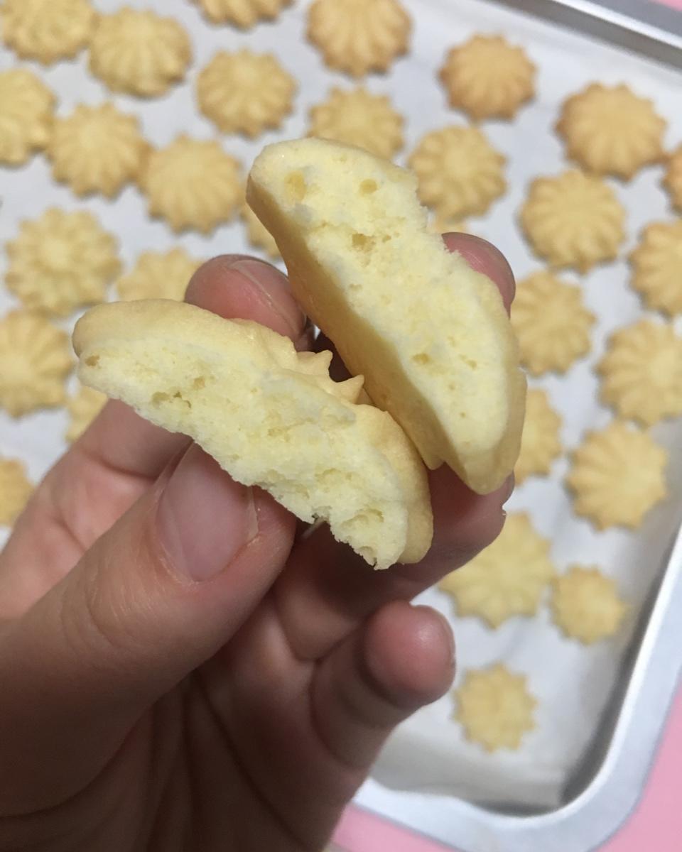 玉米油曲奇饼干 酥脆