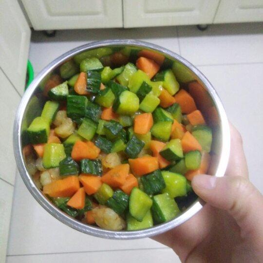 三色炒虾仁