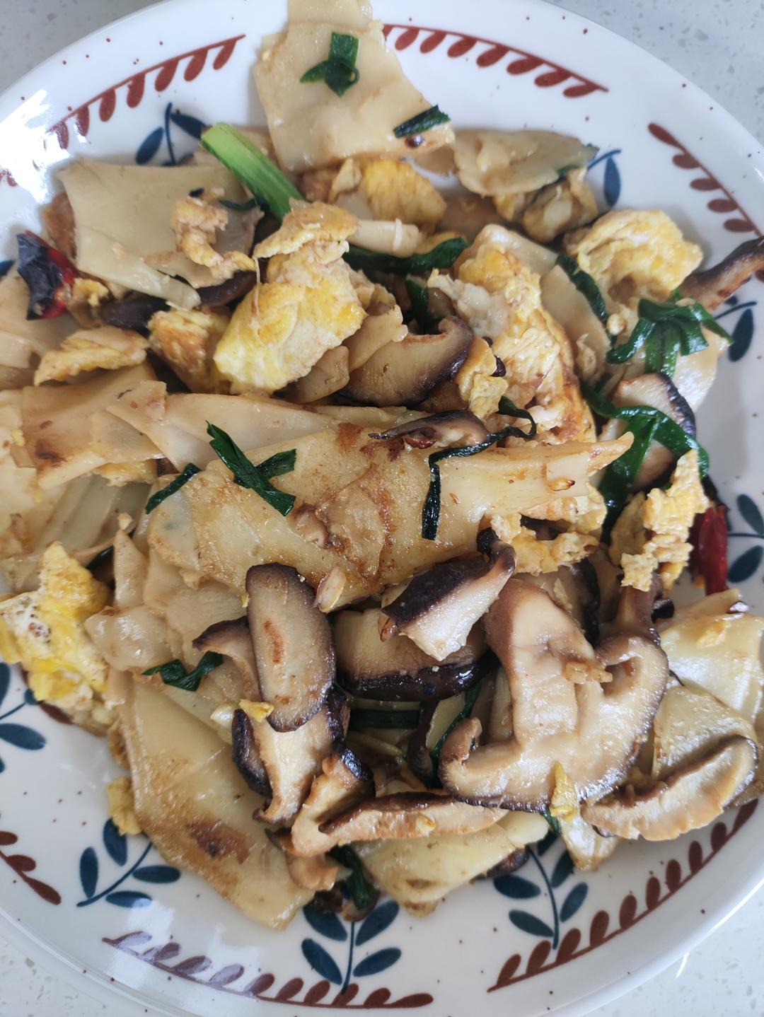 炒饺子皮