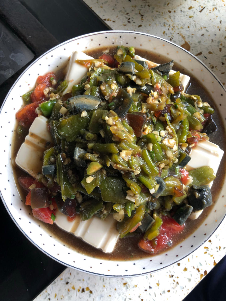 好吃的凉拌内酯豆腐