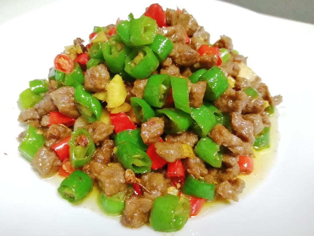双椒牛肉