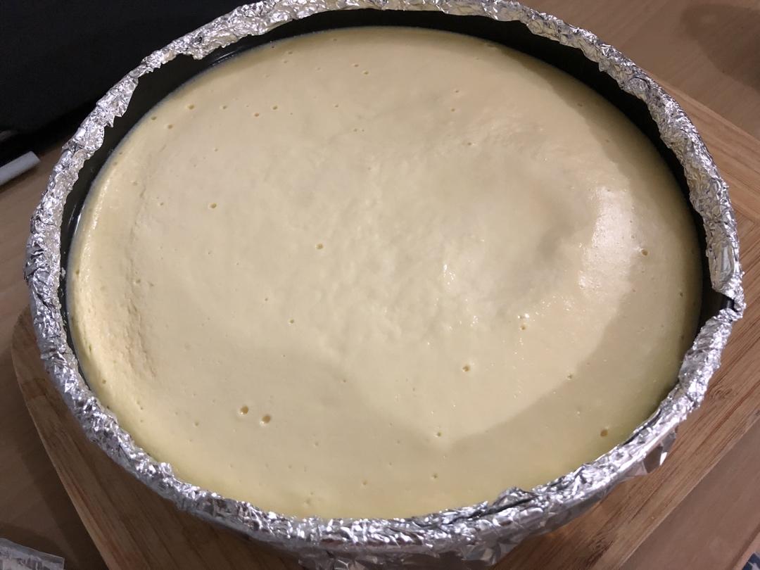 口感细腻浓郁的重芝士蛋糕，新手0失败（8寸）