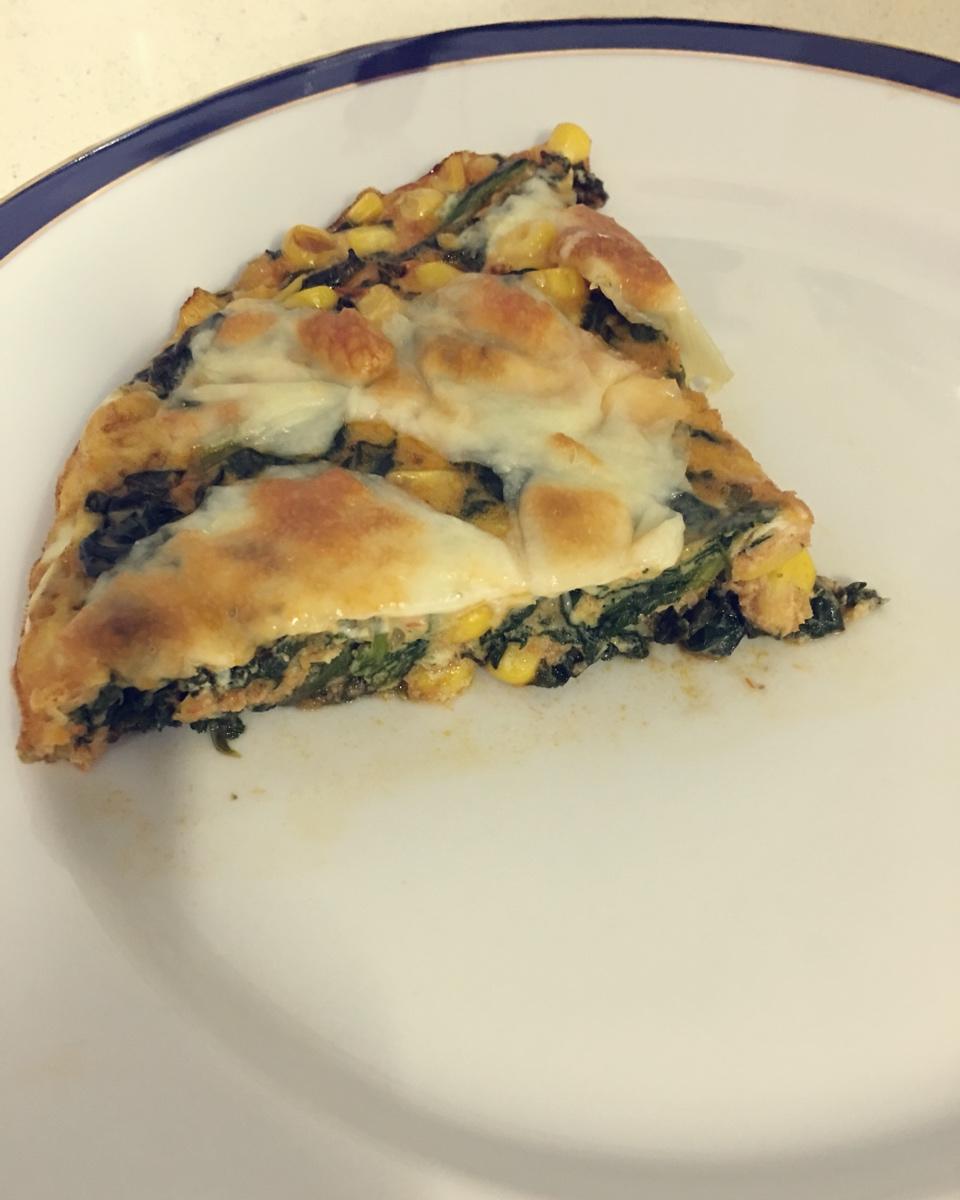 菠菜烘蛋烤箱版