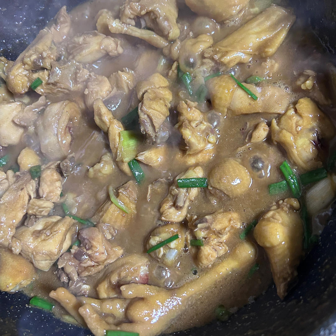 姜葱焗（炒）鸡