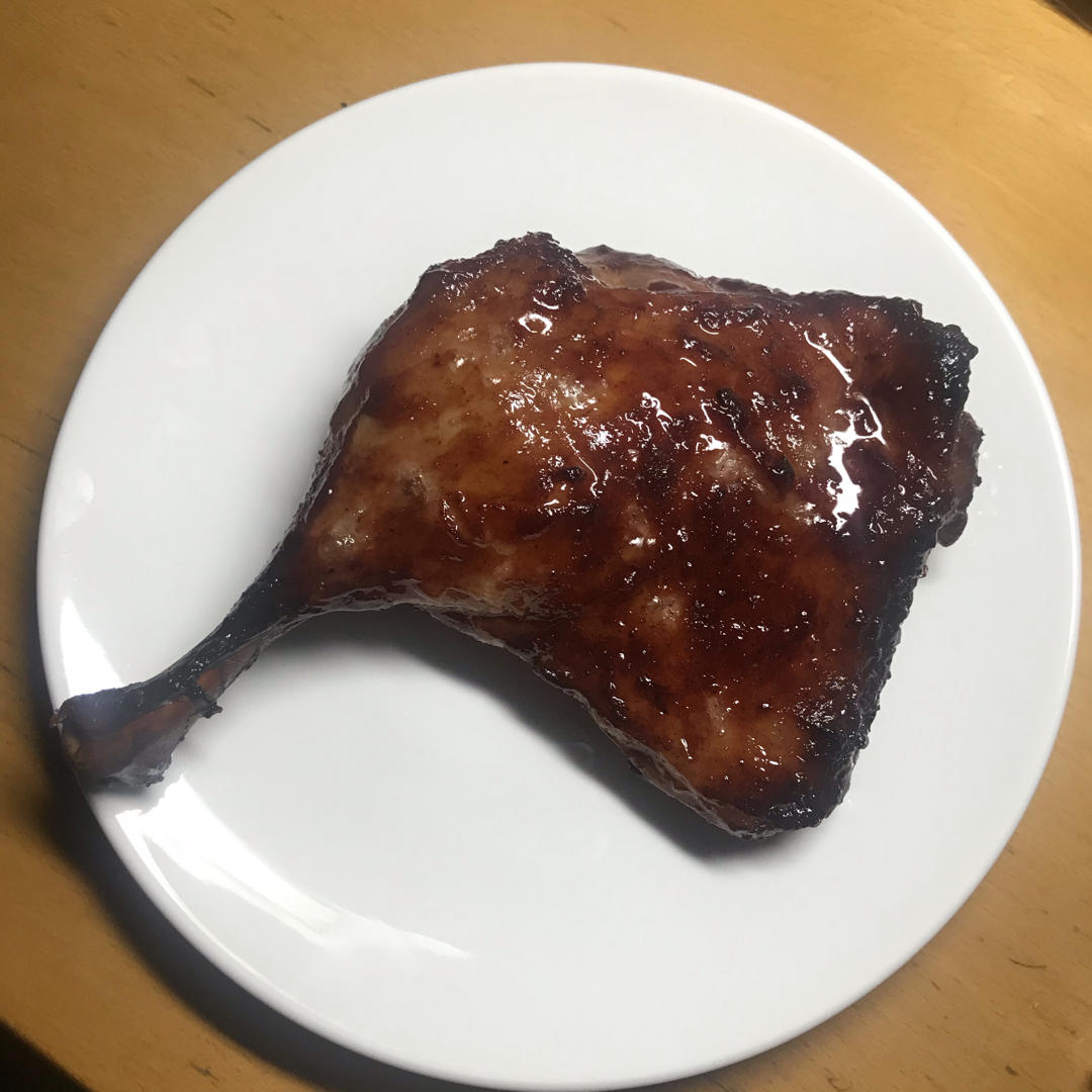 呵呵哈嘿呦做的蜜汁叉烧鸭腿