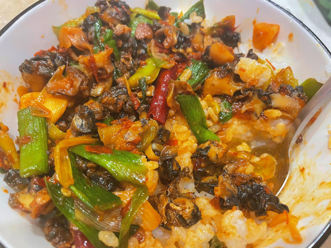 辣炒海螺肉