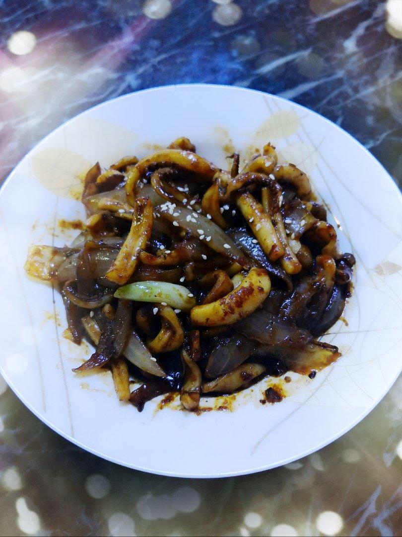 媲美铁板鱿鱼的平底锅鱿鱼