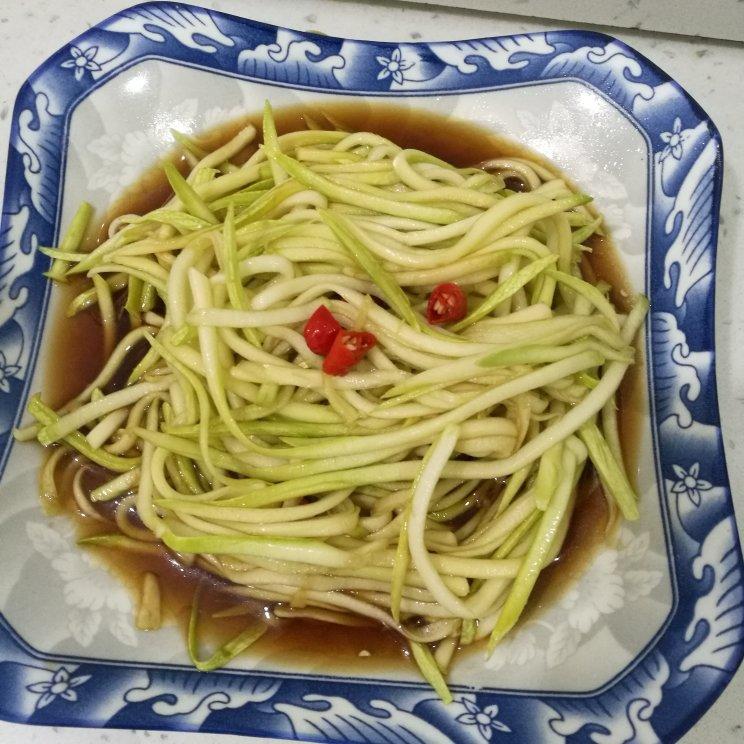 捞汁西葫芦