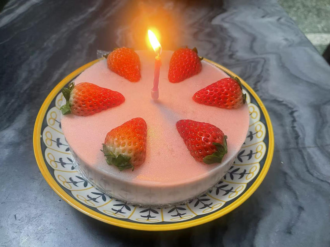 芒果纯酸奶慕斯