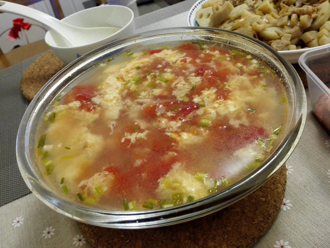 西红柿鸡蛋汤