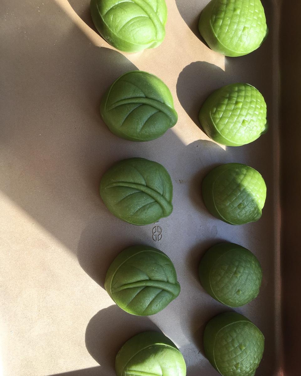 中秋｜清新的抹茶冰皮月饼🌿抹茶控必备‼️