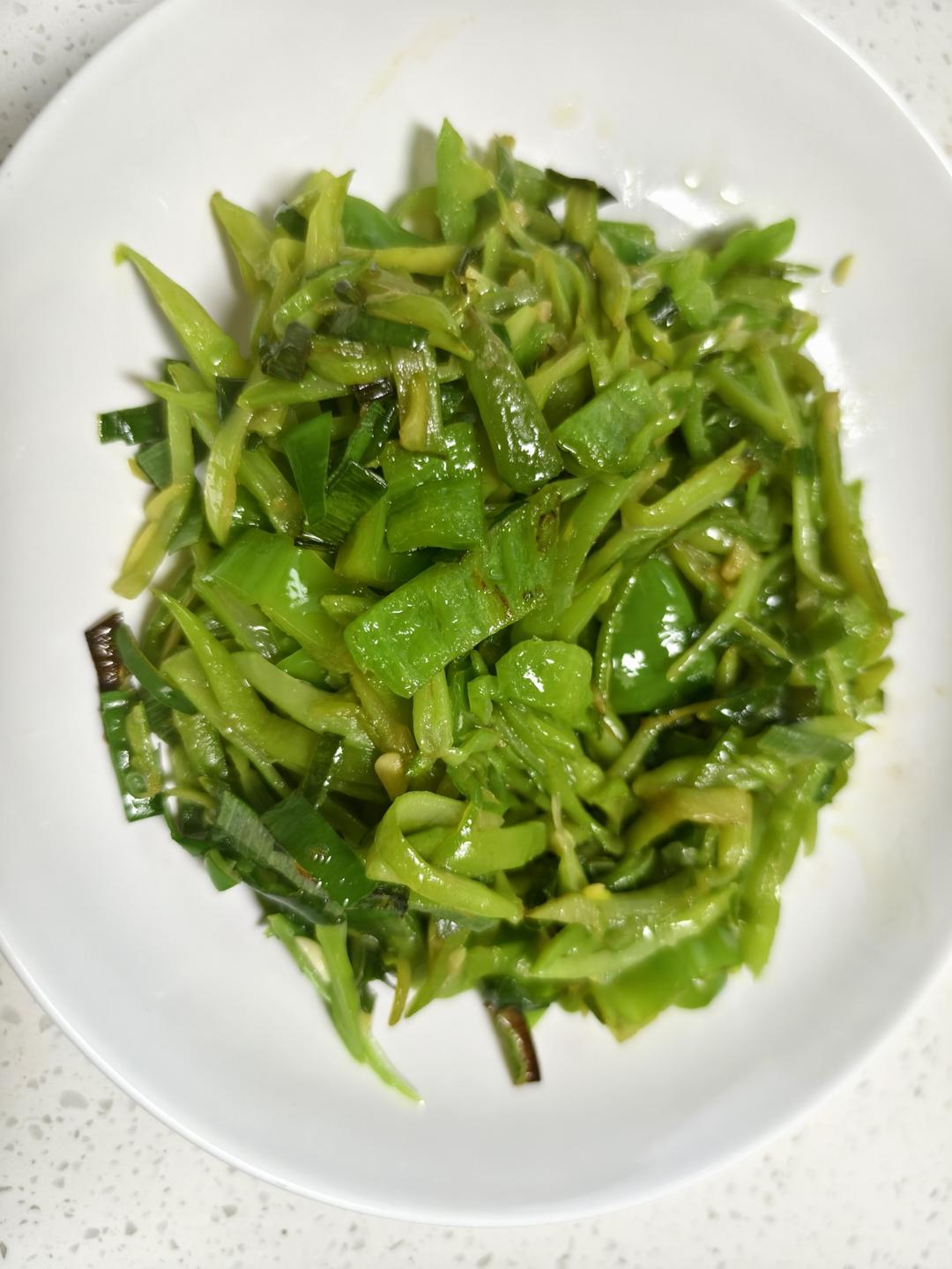 清炒扁豆丝