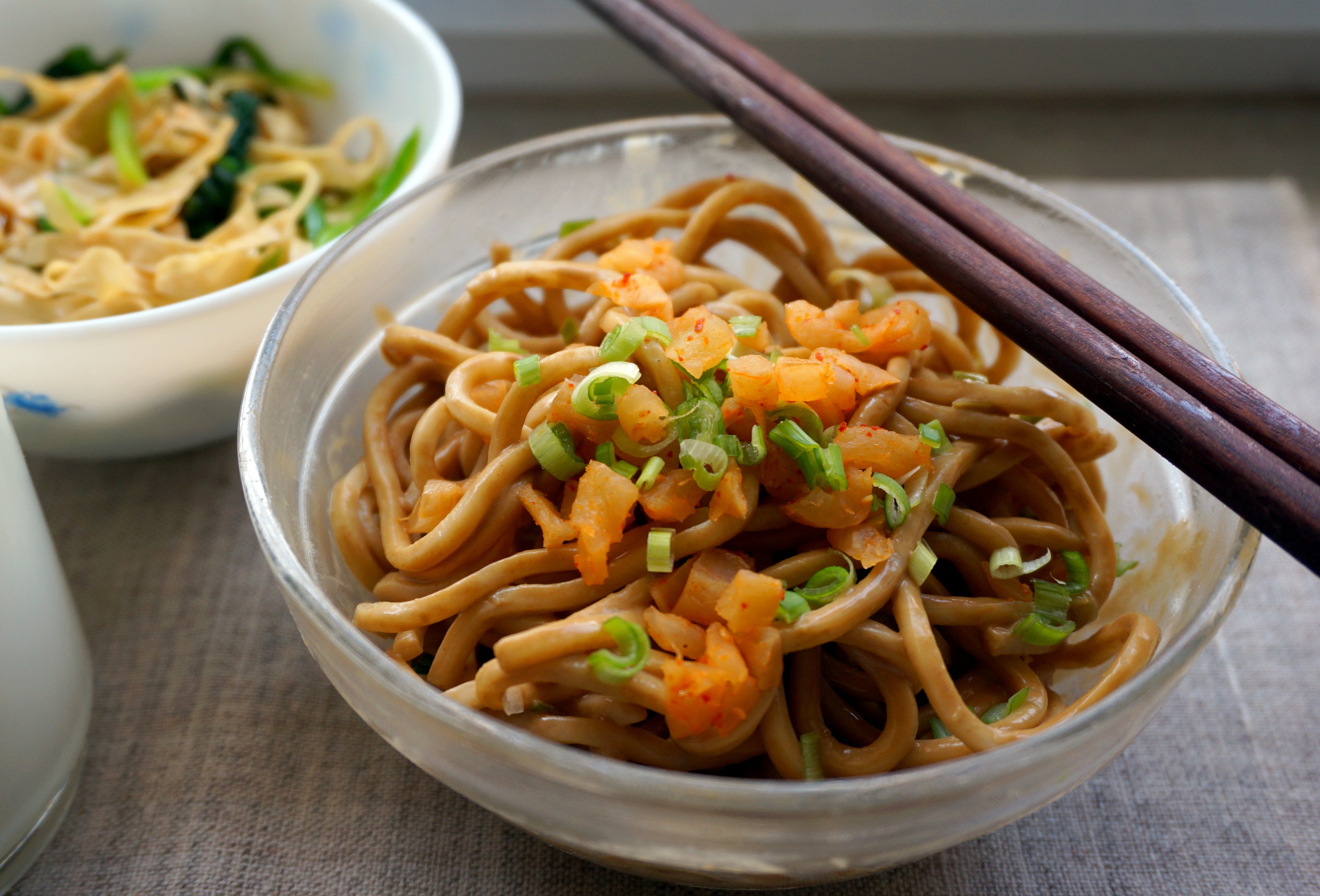 热干面制作全解-包括碱面及辣萝卜制作方法