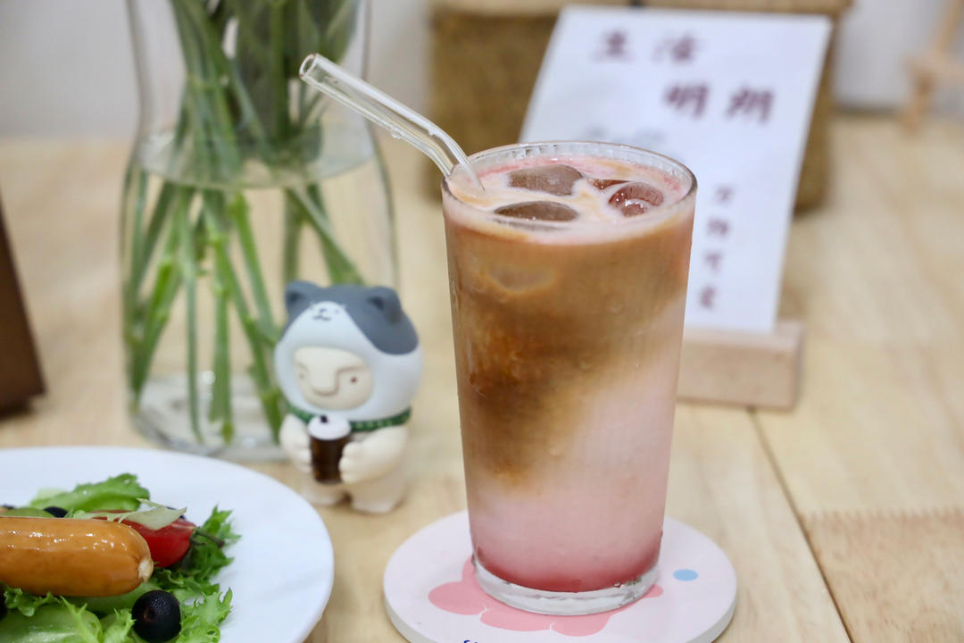夏日特调—橙啤汤力、西瓜拿铁、荔枝茶拿铁、番茄大红袍