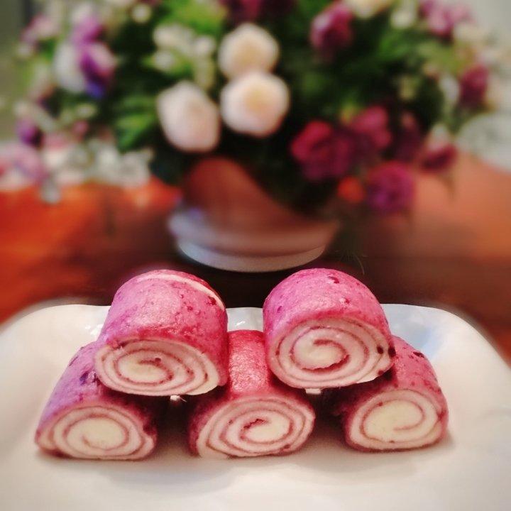 双色馒头（花朵馒头）