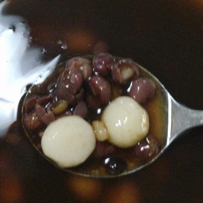红豆小圆子汤的做法