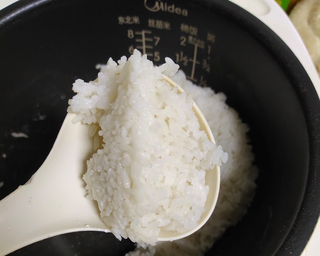 剩米饭做松软香甜馒头的做法 步骤1