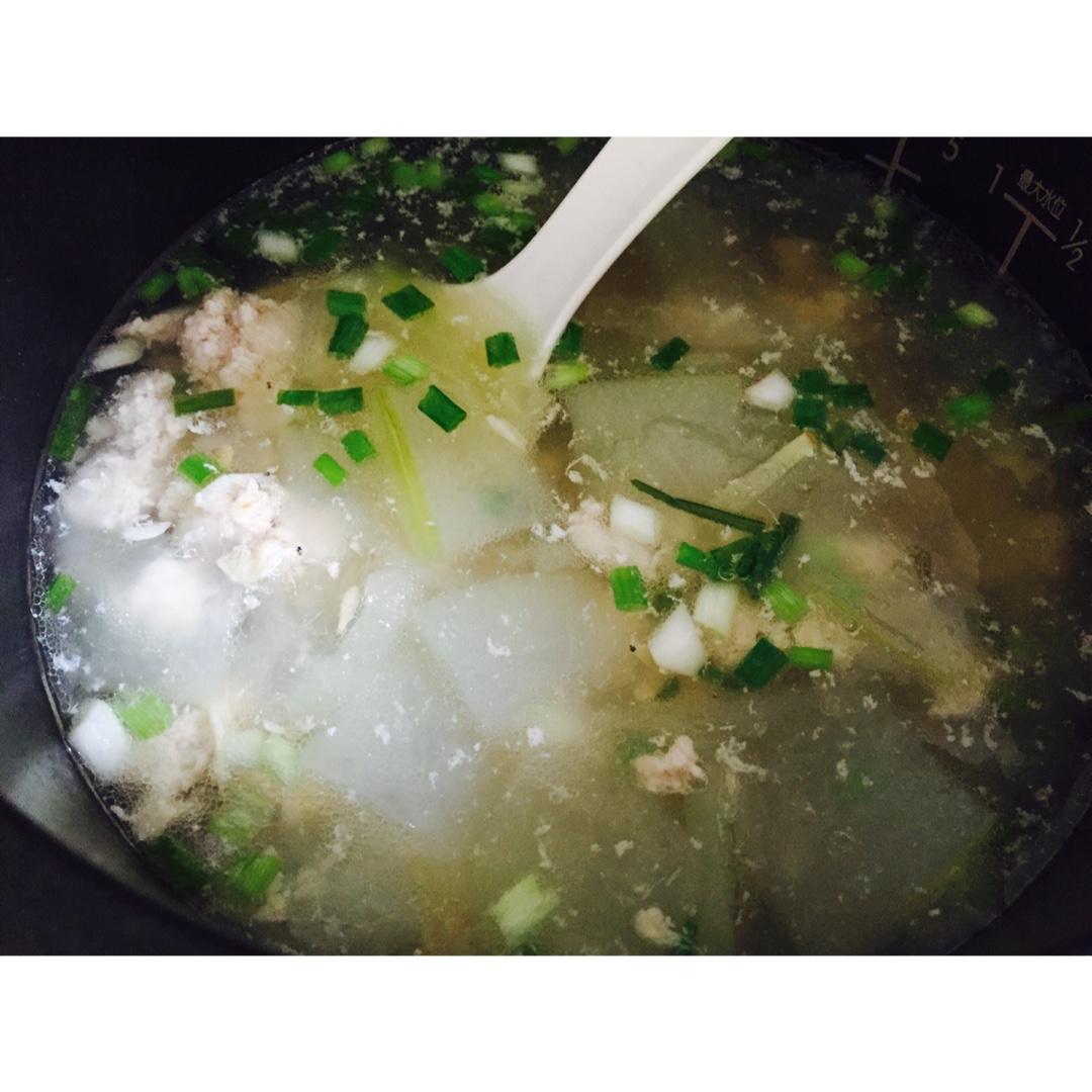妈妈牌：肉末冬瓜汤