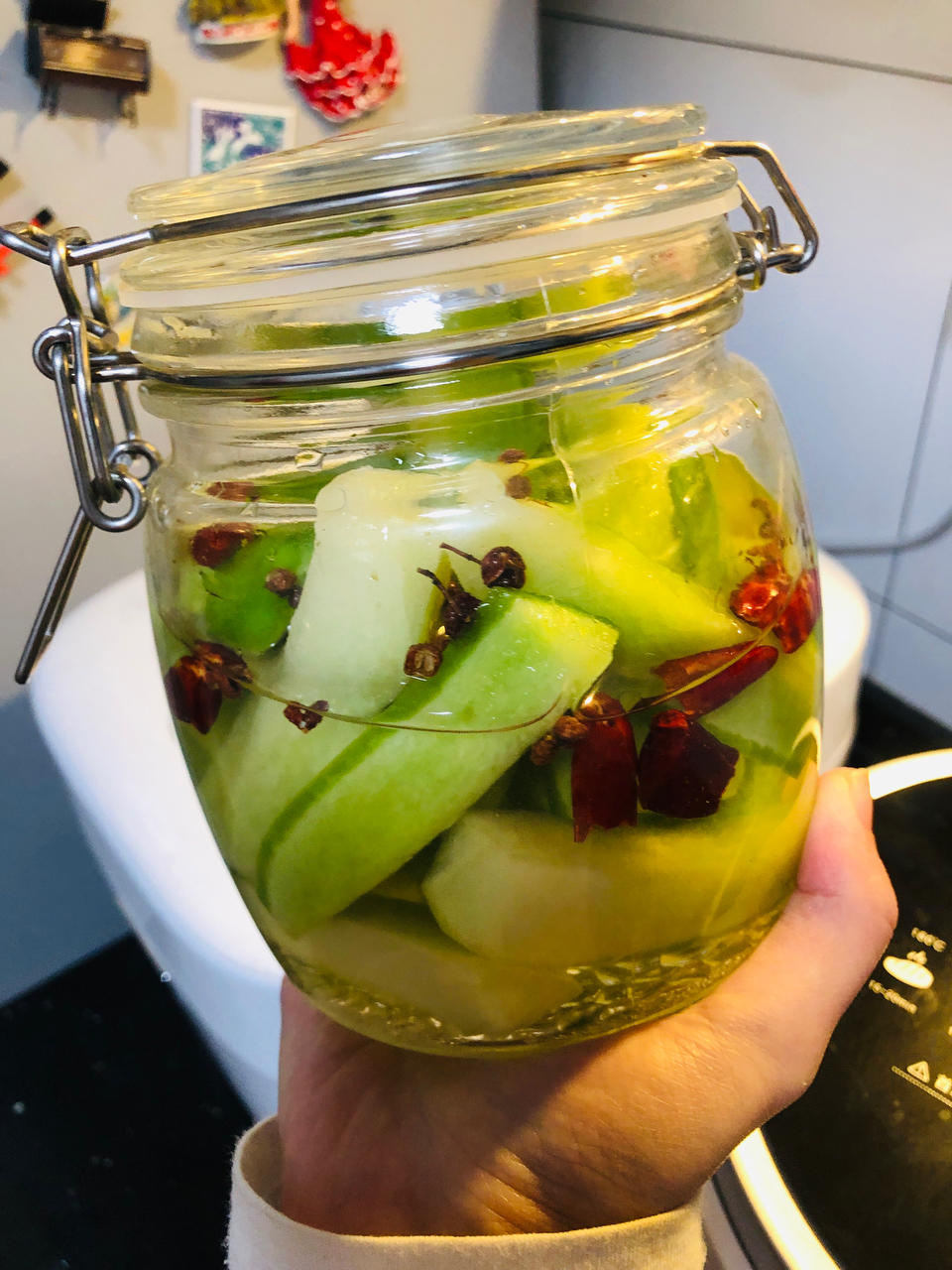 腌萝卜，酸甜爽口