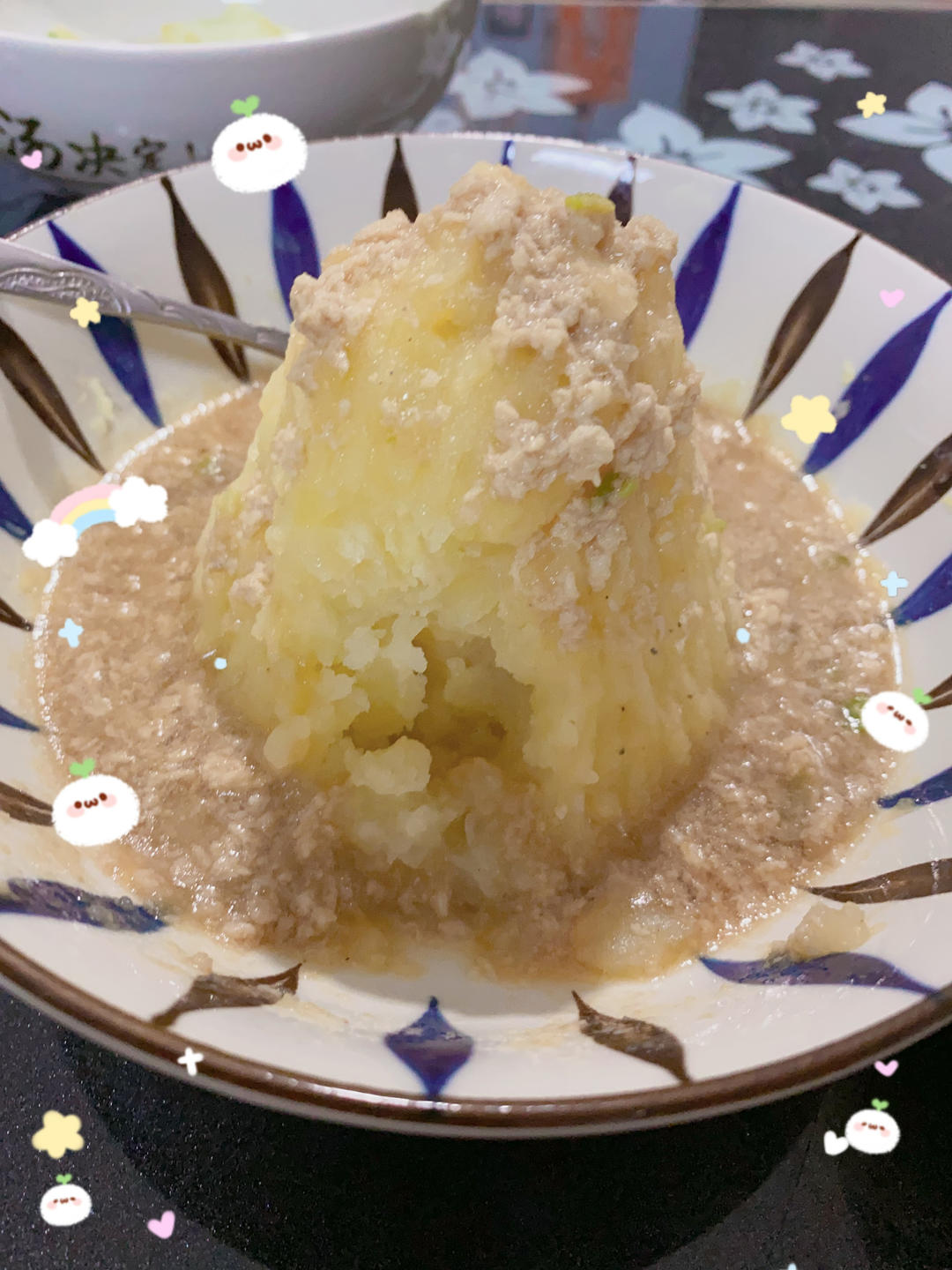 网红火山土豆泥