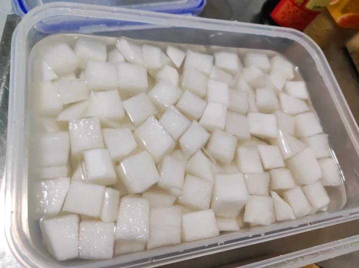 超简单的韩式腌萝卜（炸鸡萝卜）