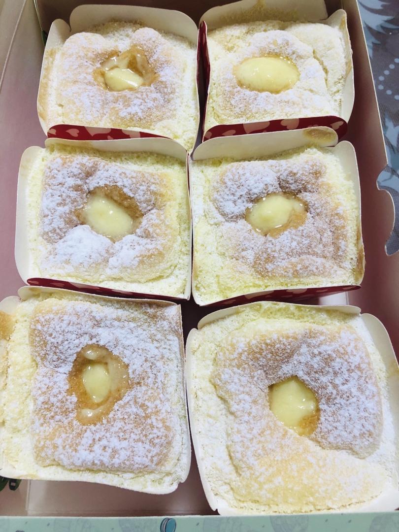 oneyearold做的北海道戚风蛋糕