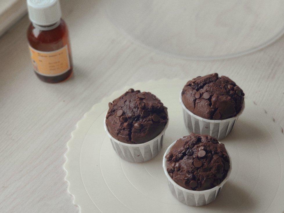 在家做巧克力蘑菇头麦芬蛋糕🍫