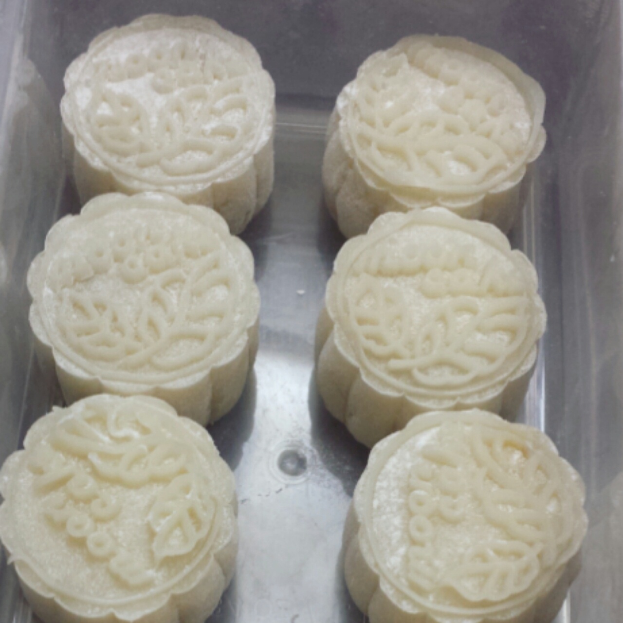 《Tinrry下午茶》冰皮月饼（奶黄馅）