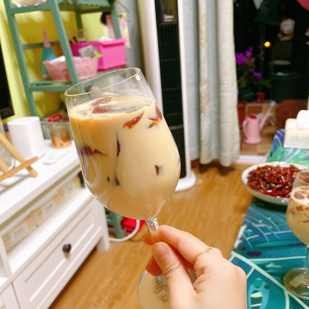 自制茶冻奶茶（低糖版）