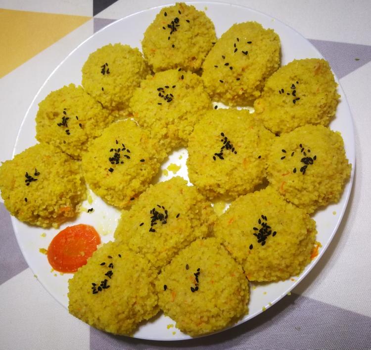 鸡胸肉胡萝卜蒸小米