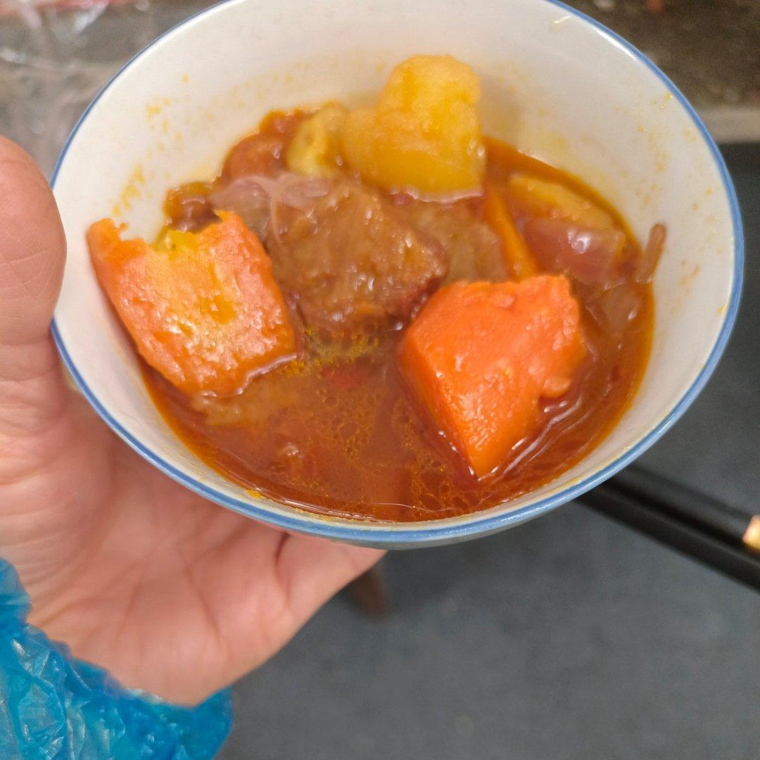 番茄土豆炖牛腩