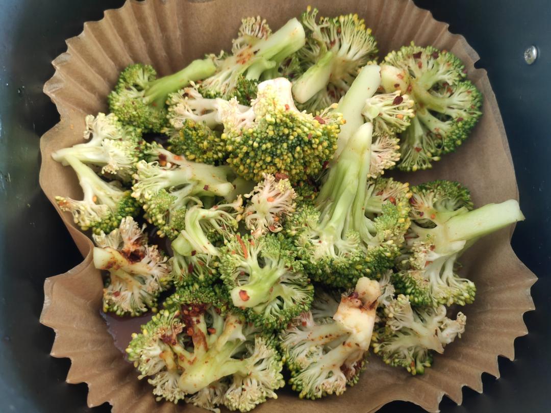 烤西兰花🥦，比烤菜花更好吃