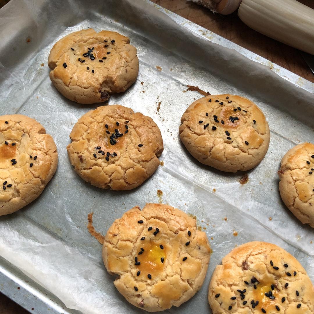 酥掉渣的桃酥饼