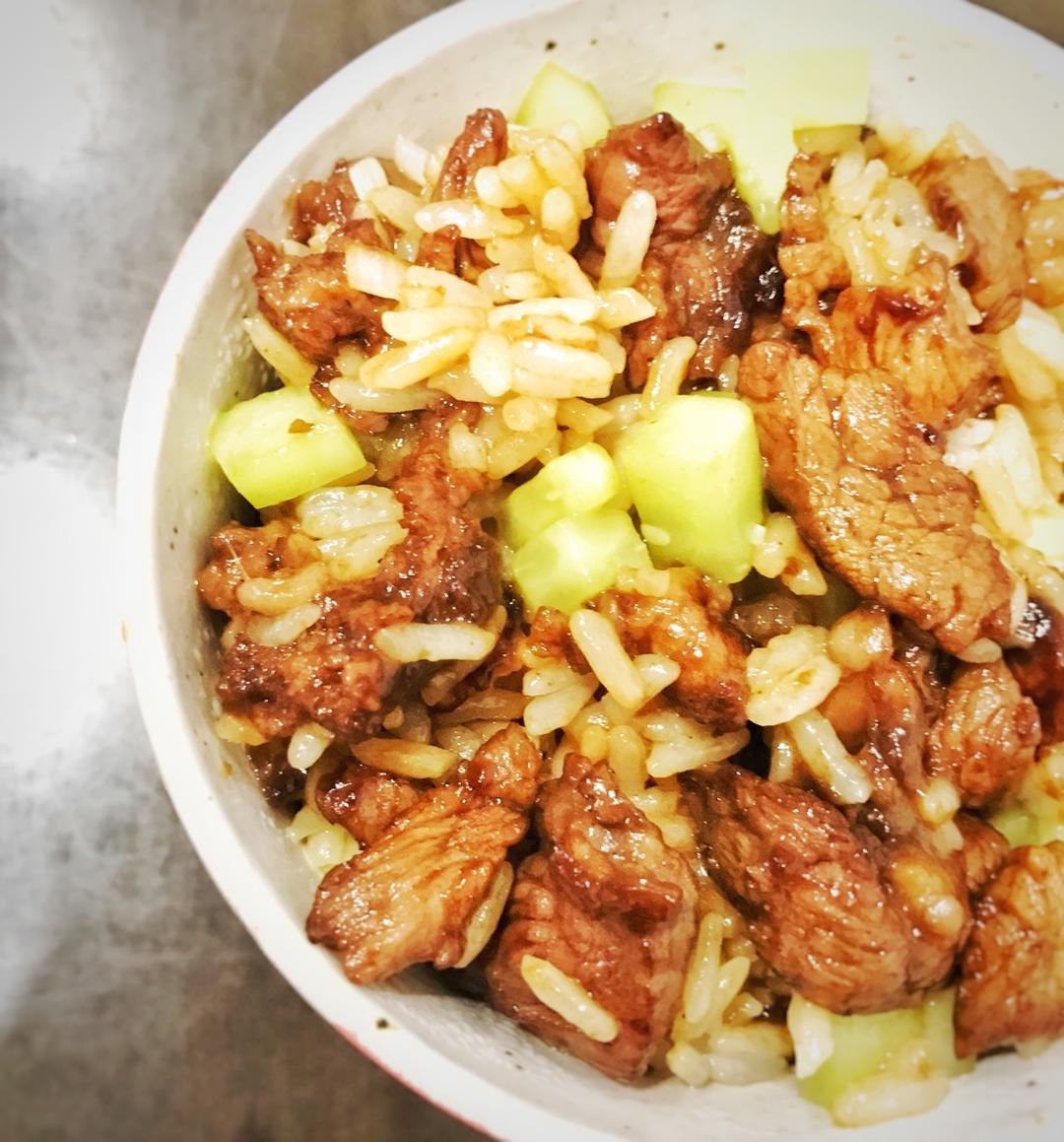 牛肉炒饭