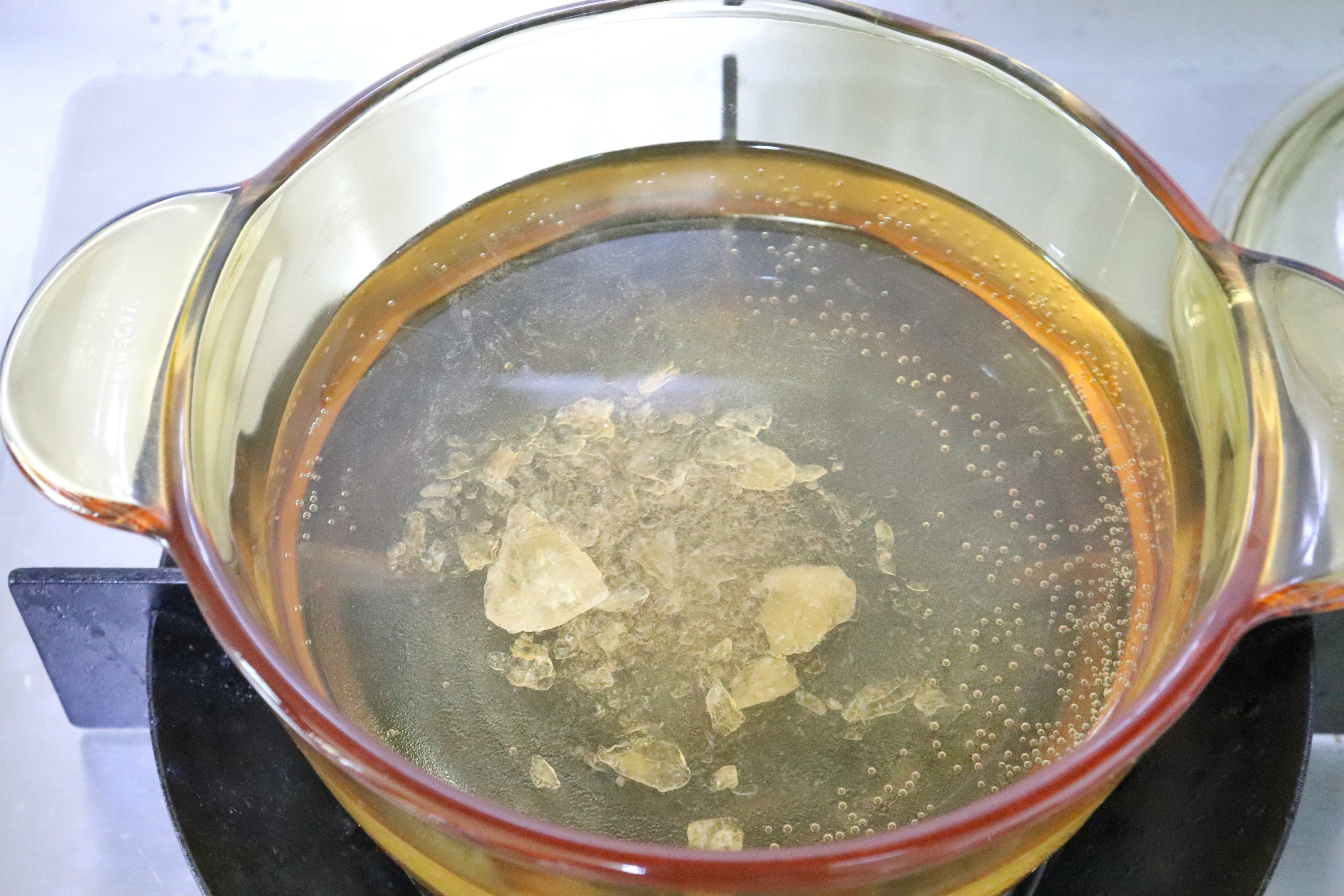 八月苏州时令美食C位🔥桂花糖水鸡头米🔥的做法 步骤2