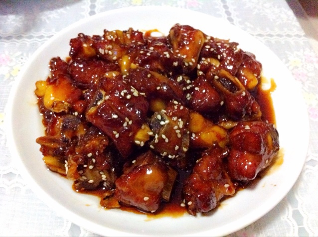 不用一滴酱油的糖醋排骨