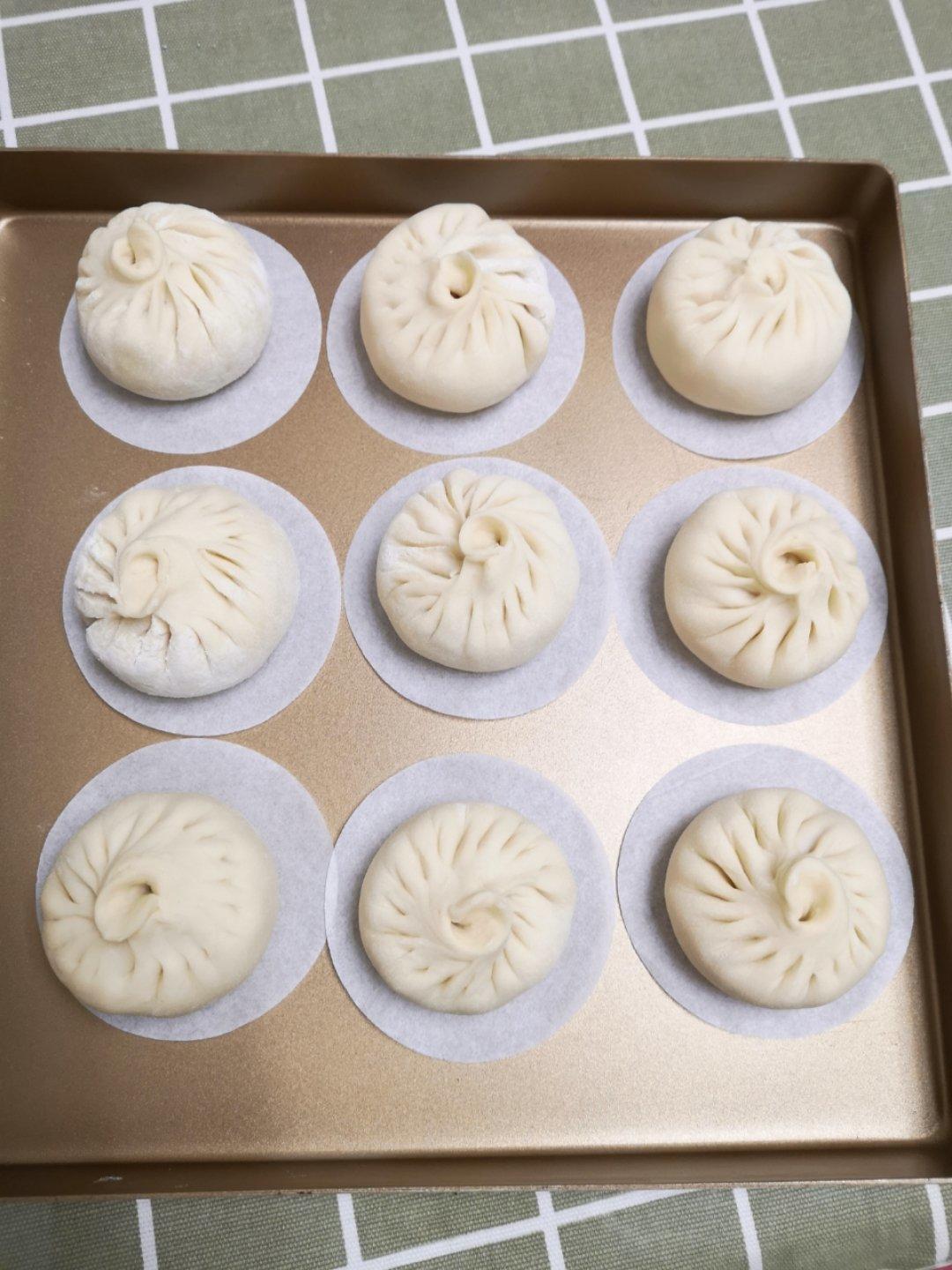 子瑜妈妈做五色营养包子