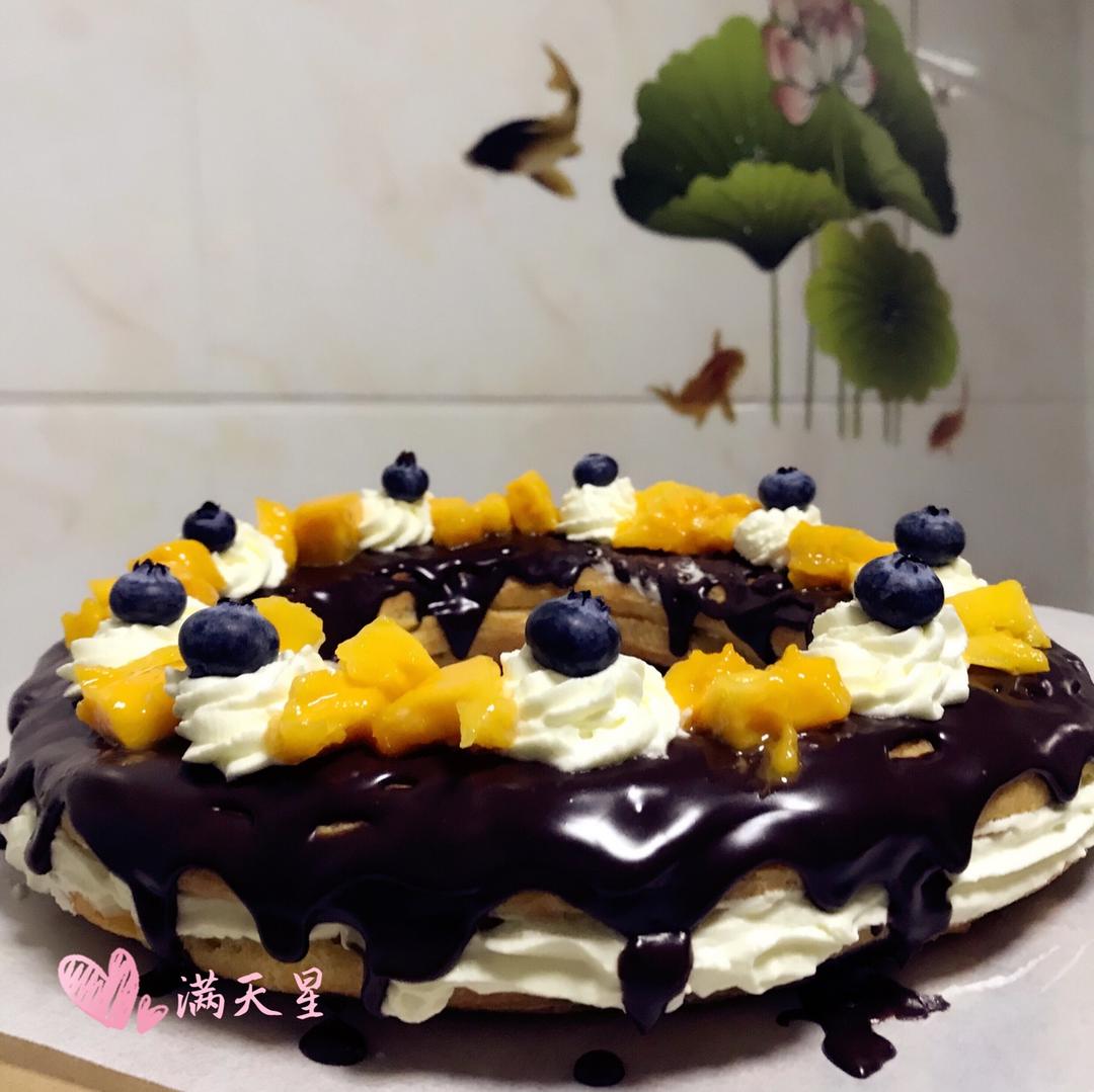 高颜值的花环泡芙